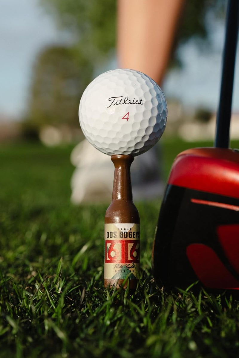 Putt Light Store Beer Bottle Golf Tees, Virtually Unbreakable and Recyclable Plastic Golf Tee 6 Pack, Golf Gift for Men, Bachelor Party Novelty Gift, for Golfers,3-1/4" Tall - Image 5